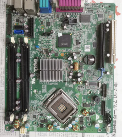DELL760电脑小机箱主板,不知好坏,按...