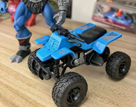 1/36越野沙滩摩托车四轮避震人偶载具仿真...