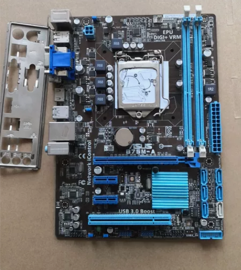 华硕B75M-A主板 拆机主板,测试全好,...