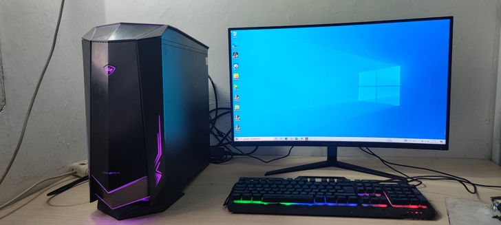 机械师台式机 i5-9400cpu+27寸...