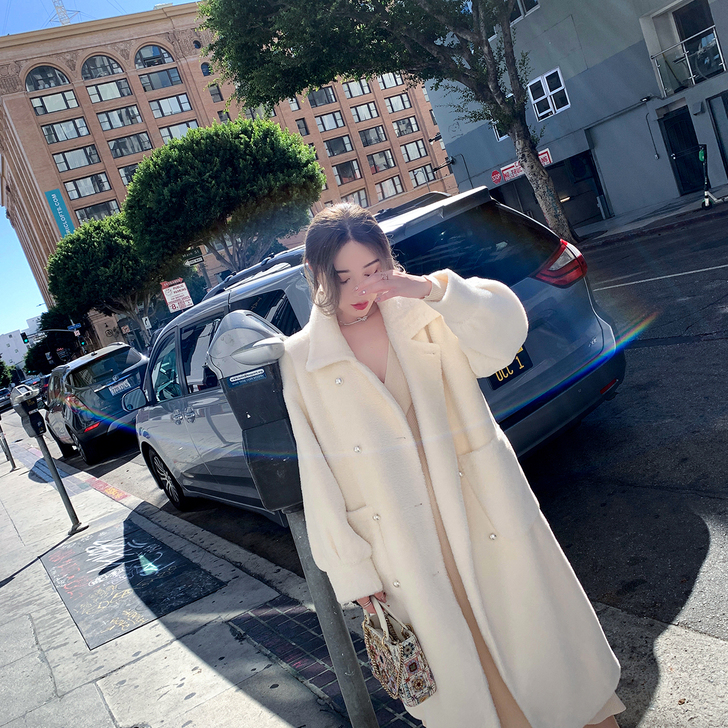 byyou 毛呢外套穿过两次，九成新