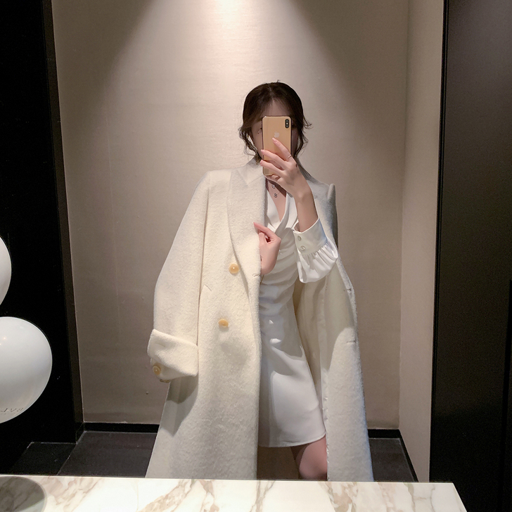 byyou 皮草 全新一次也没穿，超厚超大...