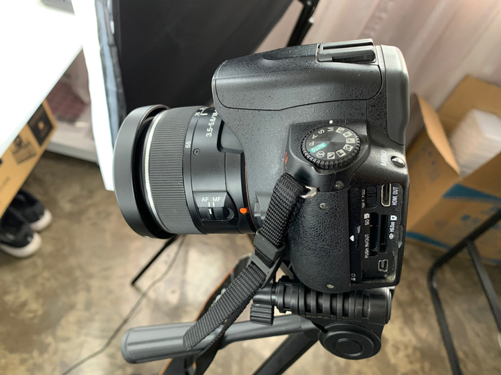 索尼a290单反，以前拍产品用，现在不用了...