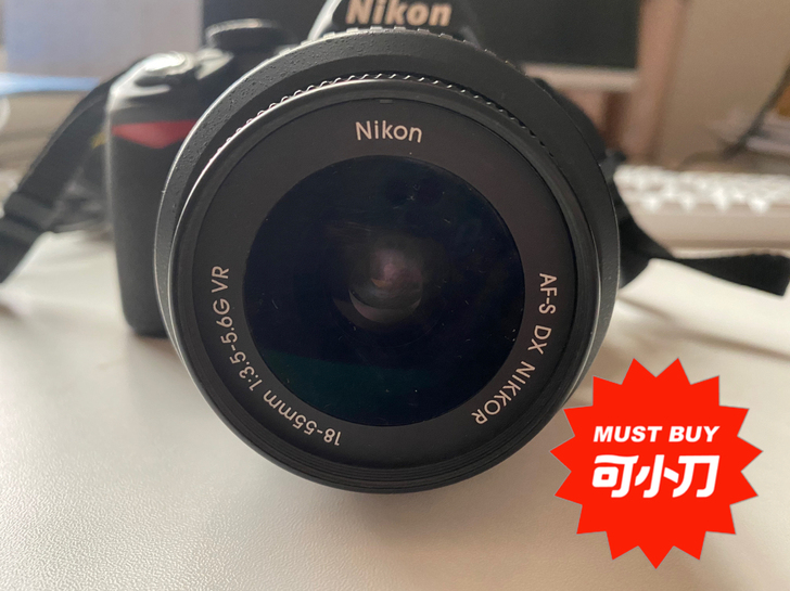 闲置单反，尼康D3100，没有任何问题，买...