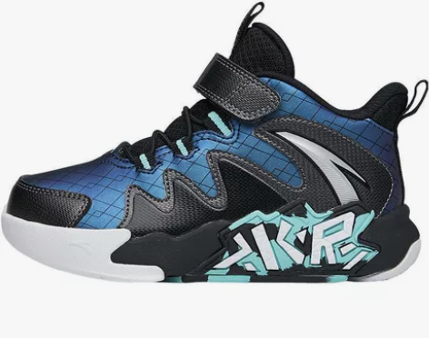 全新安踏男小童篮球鞋款水泥氪星运动鞋实战鞋...