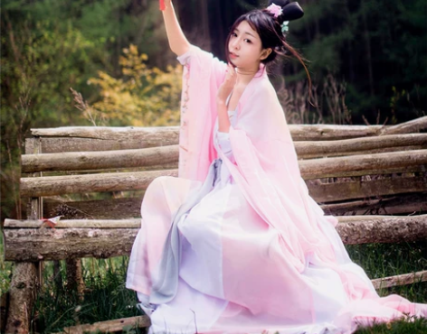 [如梦霓裳]汉服女装 对襟襦裙大袖衫[误桃...