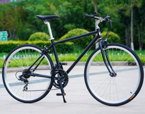 26寸公路自行车超轻快复古单车成人男女平把...