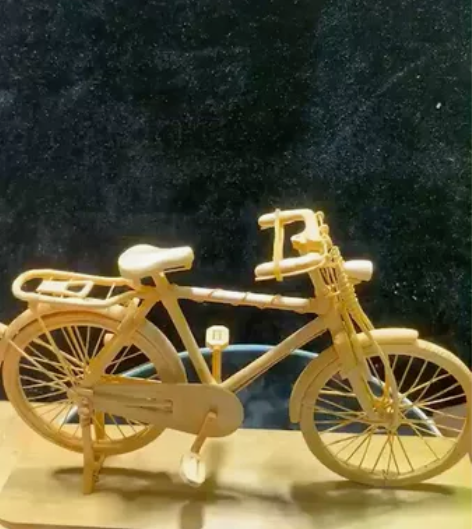 黄杨木自行车 品名：自行车 材质：黄杨木 ...