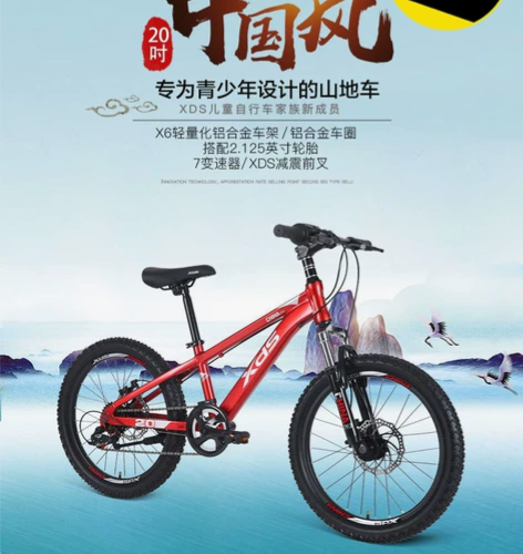 实体撤店，喜德盛儿童自行车变速山地越野赛车...