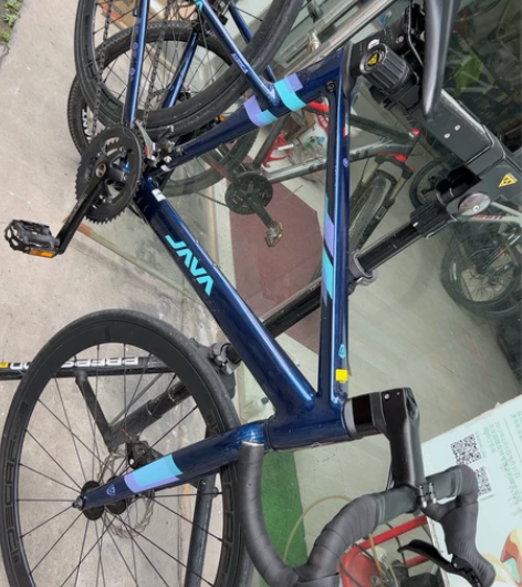 9.8新 java 18速 全内走线 碟刹...