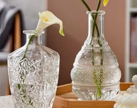 【清库存】55个玻璃花瓶马德里花瓶摆件客厅...