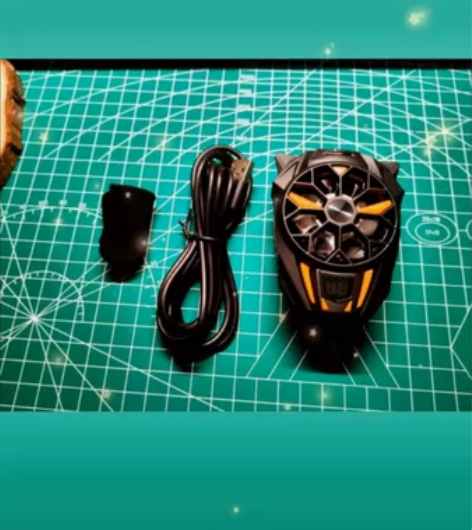 手机散热器电竞打游戏半导体结冰散热背夹式手...