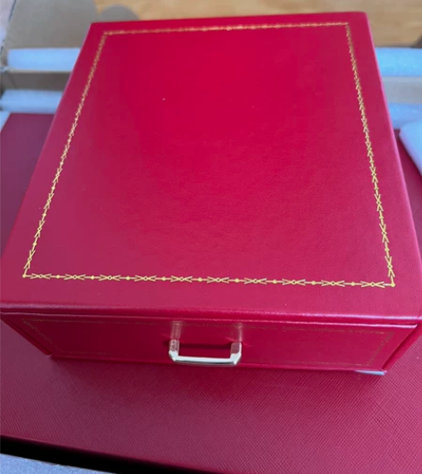 正品卡地亚专柜会员专享 首饰手表收纳盒 收...