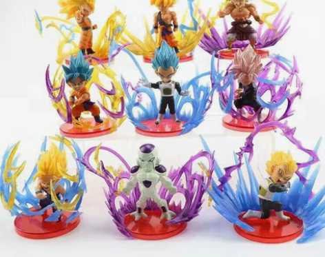 9款斗气七龙珠Q版超级赛亚人孙悟空琪琪贝吉...