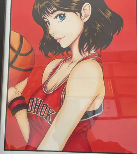 手绘 灌篮高手 赤木晴子 大画 只有一幅先...
