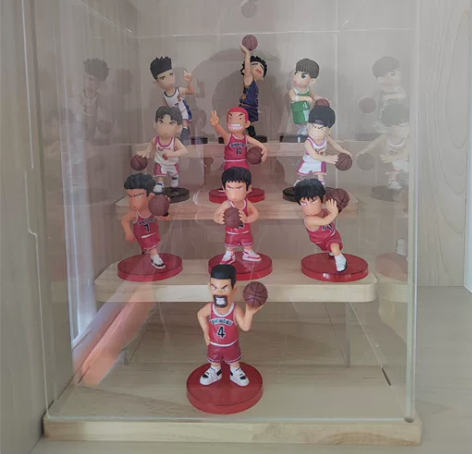 47R出灌篮高手人物公仔+亚克力保护罩。不包邮。可同城自取，...