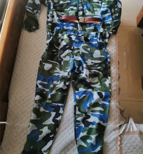 军训迷彩服175码，孩子军训穿过。 感兴趣的话点“我想要”和...