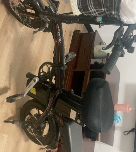 出售一辆折叠电动自行车,正步的 48v2...