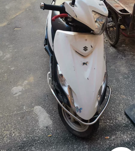 铃木uu踏板摩托车 19年车,手续齐全 ...