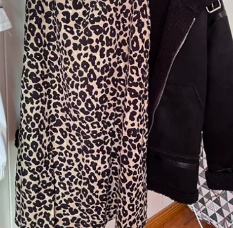 [火][火][火]出一条闲置豹纹A字裙（有...