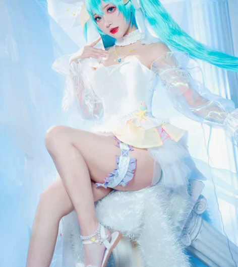 火花动漫初音未来cos服未来有你2020打...
