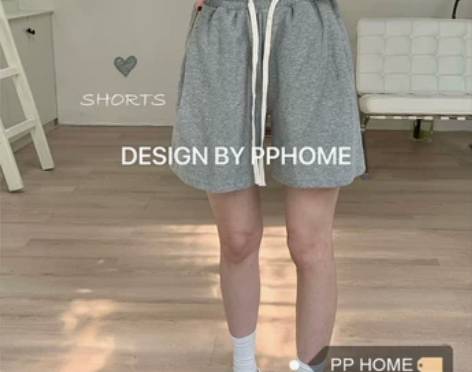 PPHOME懒人男孩裤~小个子五分裤休闲裤...