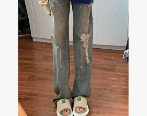 【88狂欢价】破洞牛仔裤女夏季新款2022...