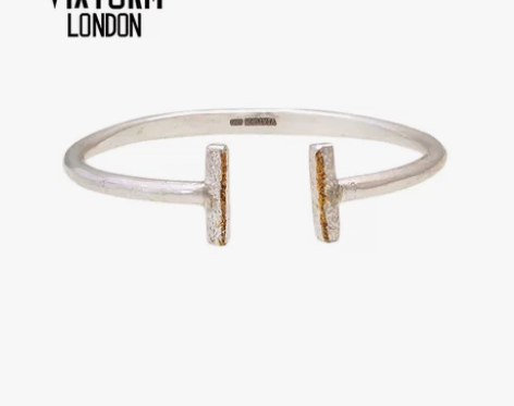 VIXTORM原创鎏金手镯工艺手工制作 S...