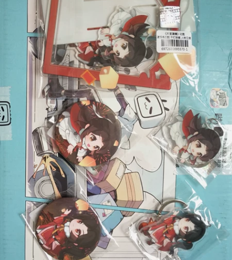 出 天官赐福 千灯映阙豪华版特典手办吧唧立...