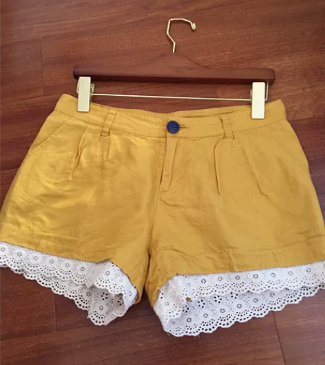 5+ five plus女短裤 码数:1...