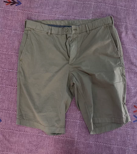 男装 全棉中裤 413175 优衣库UNIQLO 很少穿几乎...