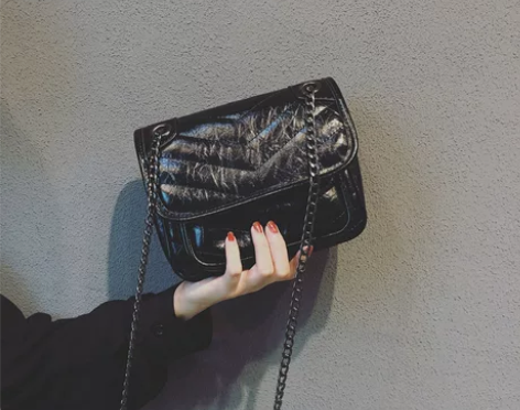 chic链条包包女2018新款潮简约百搭韩...