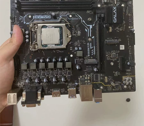 影驰b560m主板+i5 10400f C...