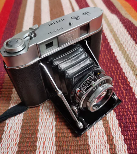 海鸥203-B胶片相机,型号少见,自拍扳手...