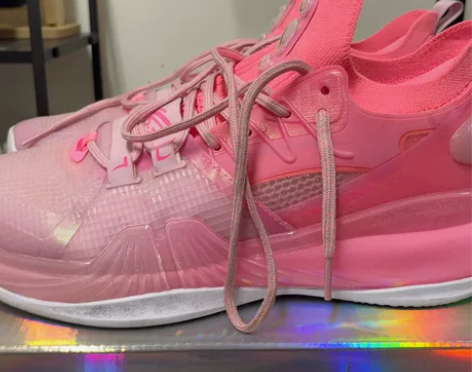 特步林书豪2SE 42码猛男粉色正品原盒 ...