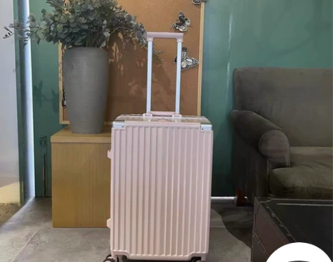 MARRLVE铝框行李箱静音万向轮20登机...