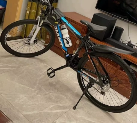 库存处理      全新折叠山地车自行车越...