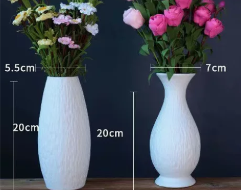 水培花器日式陶瓷花器粗陶花瓶现代插花小摆件...