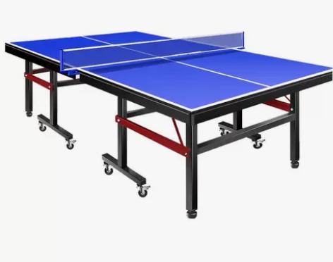 全新乒乓球桌库存处理包邮，国标款室内可折叠...