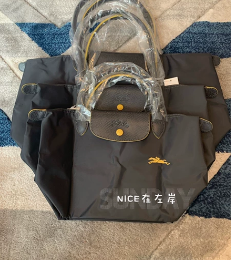 Longchamp珑骧在途现货灰色枪灰色中...