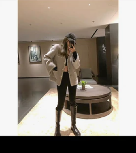 张智妍 小香外套 全新s 感兴趣的话点“我...