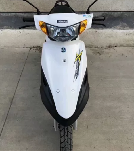 雅马哈福喜100cc二手摩托车踏板车 测试...