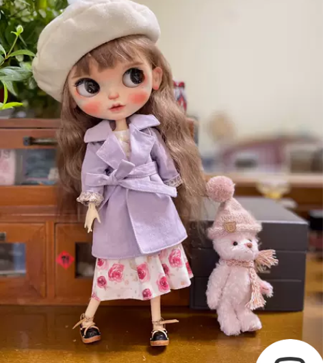 blythe小布娃衣日系文艺风office...