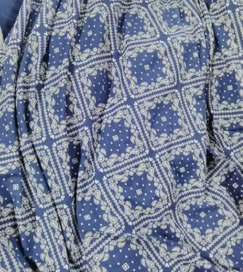 森马精梳棉腰果花汗布。1.7左右宽幅，12...