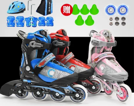 micro 直排轮 七八层新,长大穿不上了...