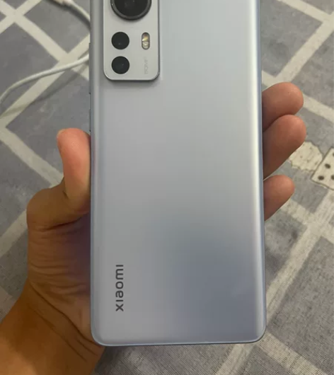 小米12X紫色8+128版本，骁龙870处...