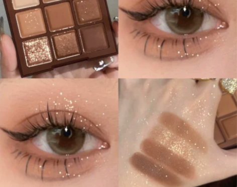 李佳琪推荐巧克力眼影盘暖棕ins超火大地色...