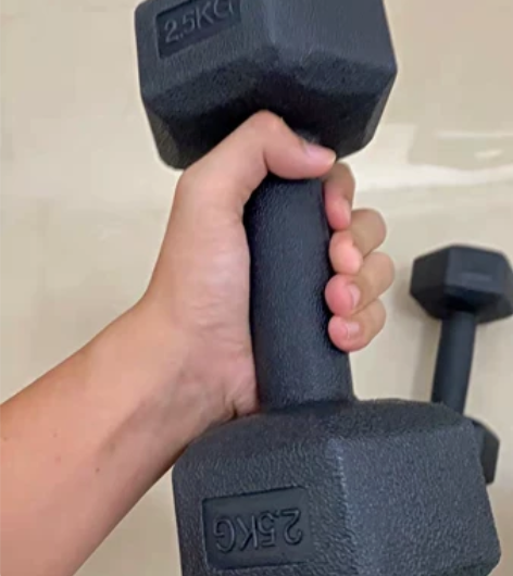 全新六角哑铃男士健身家用哑铃便宜出10公斤...