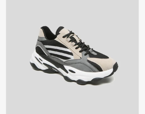 森马老爹鞋男ins潮夏季网面透气男士休闲鞋...