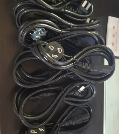 加粗通用的纯铜1.5米电源线，电饭锅电脑主...